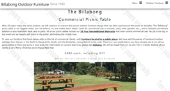 Desktop Screenshot of billabongfurniture.com.au